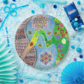 紙皿のNowruzの春そして生命更新セット ペーパープレート (パーティー)