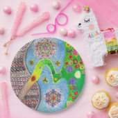 紙皿のNowruzの春そして生命更新セット ペーパープレート (パーティー)