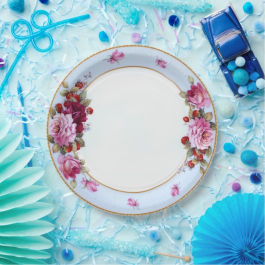 紙皿を結婚しているヴィンテージの中国のプリンセスのパーティー ペーパープレート (パーティー)