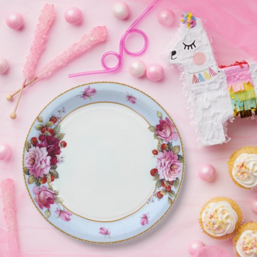 紙皿を結婚しているヴィンテージの中国のプリンセスのパーティー ペーパープレート (パーティー)