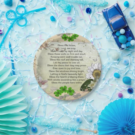 紙皿を賛美するアイルランドの家 ペーパープレート (パーティー)