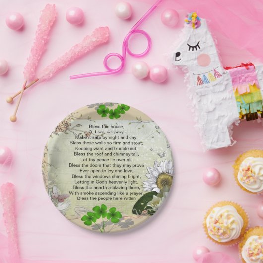 紙皿を賛美するアイルランドの家 ペーパープレート (パーティー)