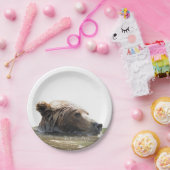 紙皿灰色グマとの7" ペーパープレート (パーティー)