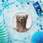 紙皿灰色グマとの7" ペーパープレート (パーティー)