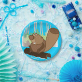 紙皿7ビーバーと ペーパープレート (パーティー)