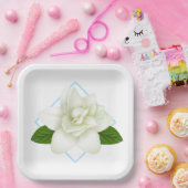 紙皿-ガーデニア ペーパープレート (パーティー)