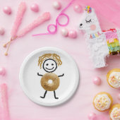 紙皿、ユダヤ人の装飾、ベーゲルの子供 ペーパープレート (パーティー)