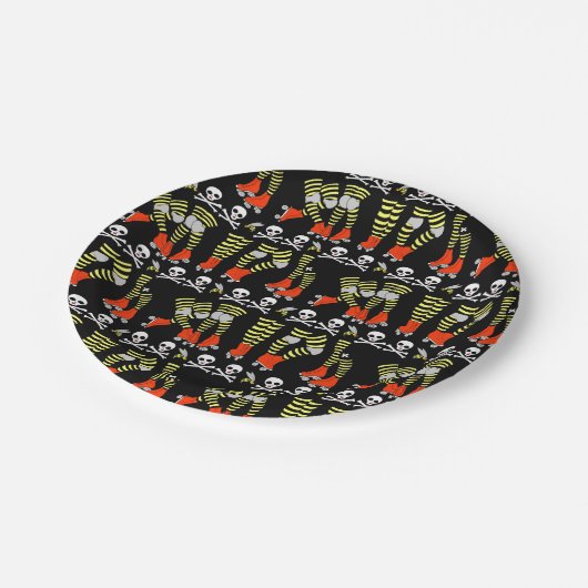 紙皿、ローラーのダービーのパーティーのプレート ペーパープレート (アングル)