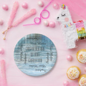 紙皿、名前を繰り返している卒業パーティー ペーパープレート (パーティー)