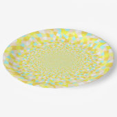 紙皿-宝石の日曜日のきらめきはデザインを眩まします ペーパープレート (アングル)