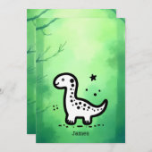 紙皿 招待状 (正面/裏面)