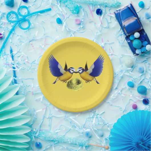 紙皿 鳥 (パーティー)