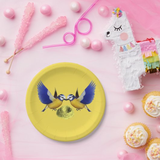 紙皿 鳥 (パーティー)