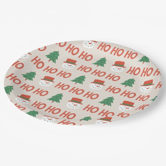 紙皿 HO  HO  HO (アングル)