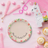 紙結婚の賛美家族と友人のプレート ペーパープレート (パーティー)