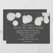 紙結婚灯 招待状 (正面/裏面)