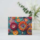 紙美術フローラ ポストカード (スタンド正面)