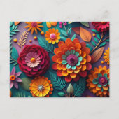 紙美術フローラ ポストカード (正面)