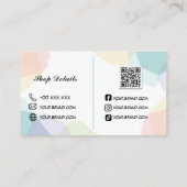 紙花の名刺 名刺 (裏面)