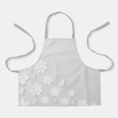 紙花背 – 白 エプロン (正面)