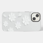 紙花背 – 白 iPhoneケース (裏面横)