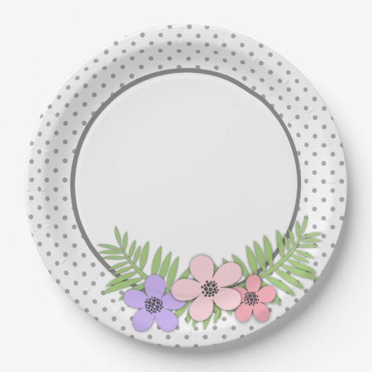 紙花 ペーパープレート (正面)