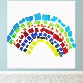 紙虹 キャンバスプリント (インサイチュ (ウッドフロア))