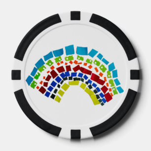 紙虹 ポーカーチップ