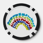 紙虹 ポーカーチップ (裏面)