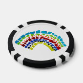 紙虹 ポーカーチップ (シングル)