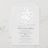 紙蝶招待状 招待状 (正面/裏面)