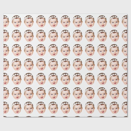 紙誕生日彼の彼女のおもしろいクリスマスカスタマイズ ラッピングペーパー (フラット)