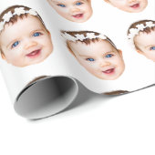 紙誕生日彼の彼女のおもしろいクリスマスカスタマイズ ラッピングペーパー (ロールコーナー)