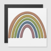 紙質磁石フェイク付きレインボー (正面/裏面)