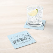 紙重 スクエアペーパーコースター (インサイチュ)