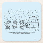 紙重 スクエアペーパーコースター (正面)