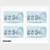 紙重 長方形シール (シート)