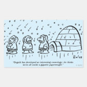 紙重 長方形シール (正面)