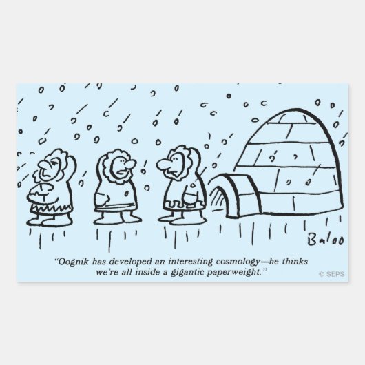 紙重 長方形シール (正面)