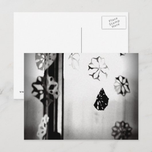 紙雪 ポストカード (正面/裏面)