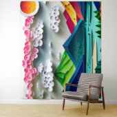 紙風景 タペストリー (インサイチュ)