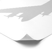 紙飛行機の過大想像 ポスター (角)