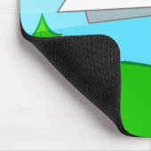 紙飛行機マウスパッド マウスパッド (コーナー)