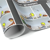 紙飛行機包み紙 ラッピングペーパー (ロールコーナー)