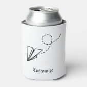 紙飛行機飛んでいるサンダー_コーブ 缶クーラー (缶正面)