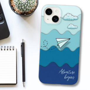紙飛行機 アドベンチャー開始 Case-Mate iPhone 14ケース