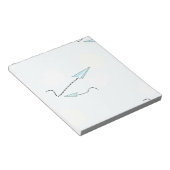 紙飛行機 ノートパッド (アングル)