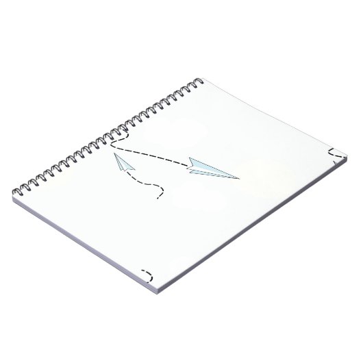 紙飛行機 ノートブック (左側)