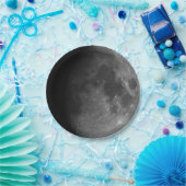 紙飛行機。フォトムーン。紙プレート ペーパープレート (パーティー)