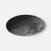 紙飛行機。フォトムーン。紙プレート ペーパープレート (アングル)